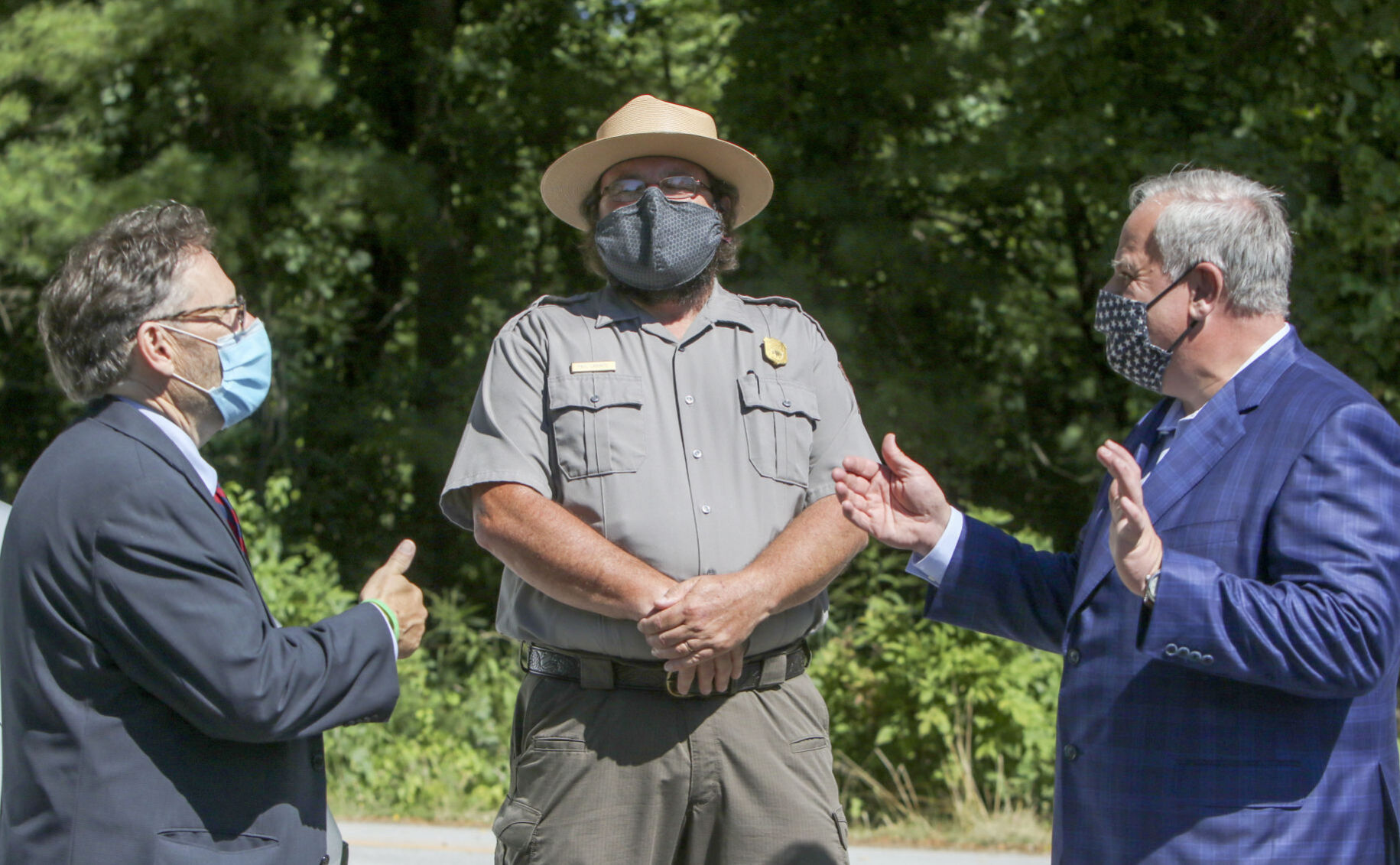 U.S. Secretary of the Interior David Bernhardt at Indiana Dunes National Park